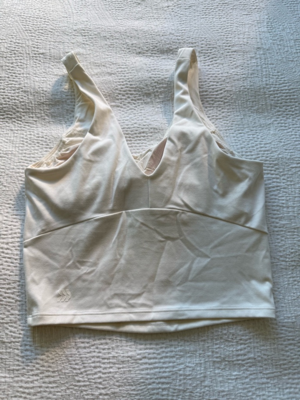 all in motion Cream Athletic Tank Top - Picture 3 of 4